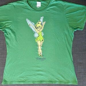 Disney - Women’s Tinkerbell Tee Shirt Tshirt - XXL